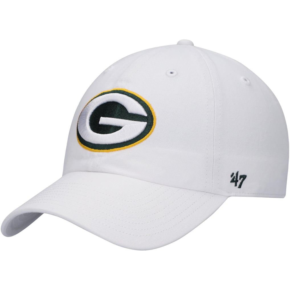 Green Bay Packers '47 Clean Up Adjustable Hat - White