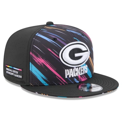 Green Bay Packers New Era 2026 NFL Crucial Catch 9FIFTY Snapback Hat - Black