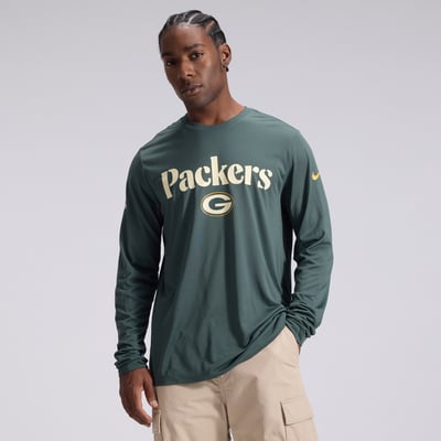  Green Bay Packers Nike 2026 Rivalries Collection Sideline Legend Long Sleeve T-Shirt - Green