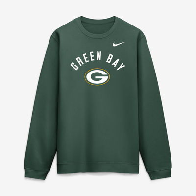 Green Bay Packers Nike Primetime Club Sweatshirt - Green