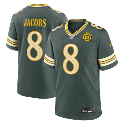 Josh Jacobs Green Bay Packers Nike 2026 Rivalries Collection Game Jersey - Green