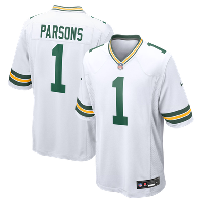 Micah Parsons Green Bay Packers Nike Game Player Jersey - White
