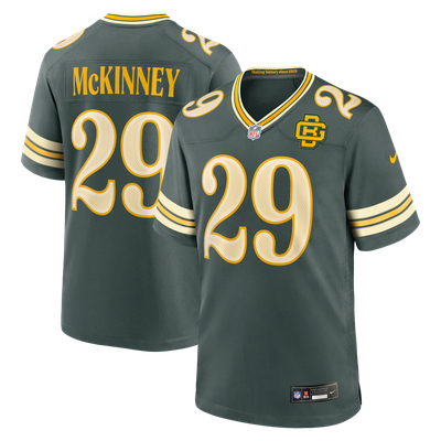 Xavier McKinney Green Bay Packers Nike 2026 Rivalries Collection Game Jersey - Green