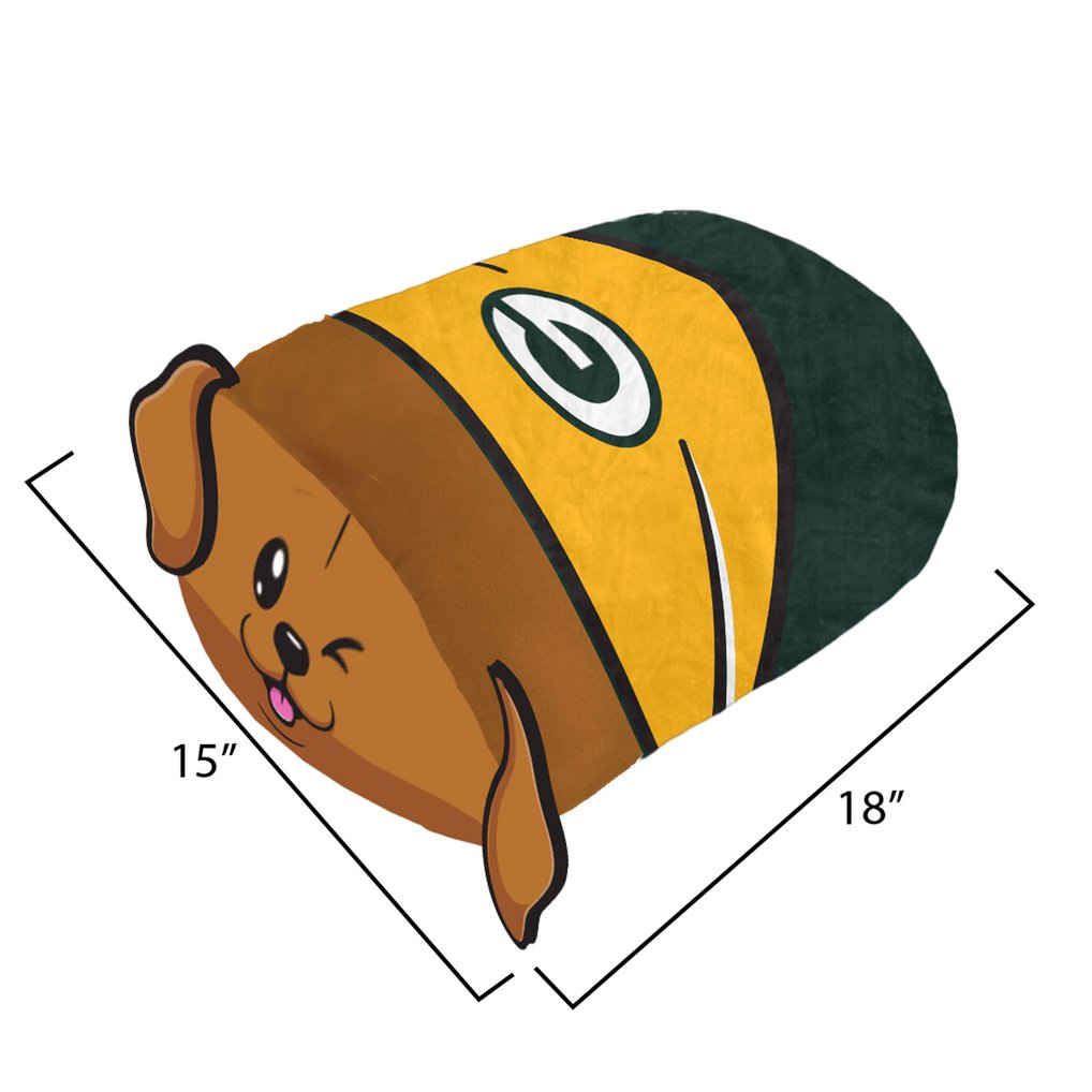 Green Bay Packers Pegasus Stackable Plushie Mascot Pillow