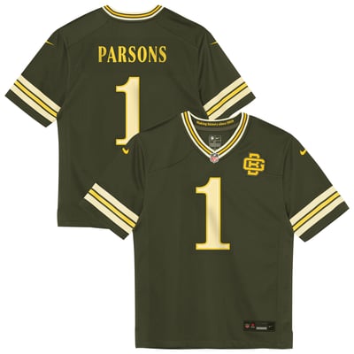 Micah Parsons Green Bay Packers Nike Preschool 2026 Rivalries Collection Game Jersey - Green