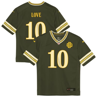 Jordan Love Green Bay Packers Nike Toddler 2026 Rivalries Collection Game Jersey - Green