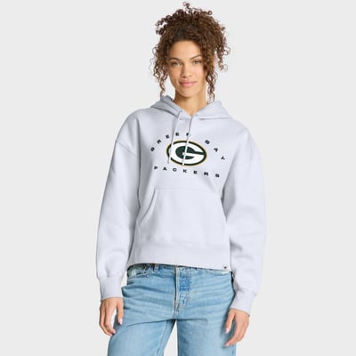 Green Bay Packers Fanatics Women's Eligible Receiver Legacy Pullover Hoodie - White