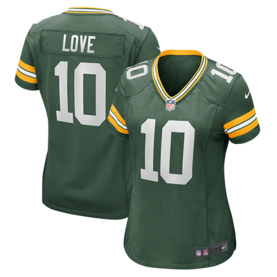 Jordan Love Green Bay Packers Nike Women's Game Jersey - Green