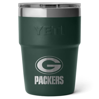 Green Bay Packers YETI 16oz. Rambler Stackable Cup with MagSlider Lid