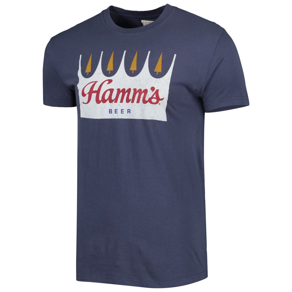 Hamms American Needle Brass Tacks T-Shirt - Navy