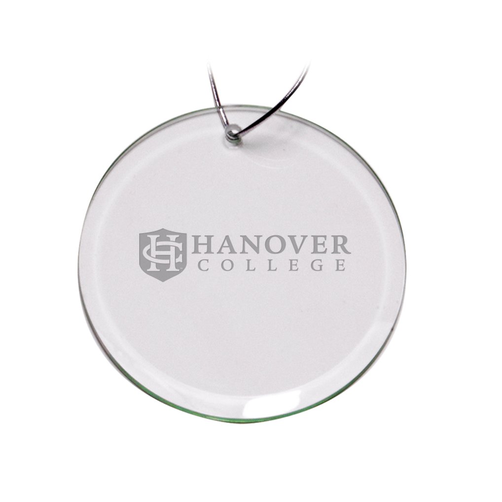 Hanover Panthers 3'' Round Glass Ornament