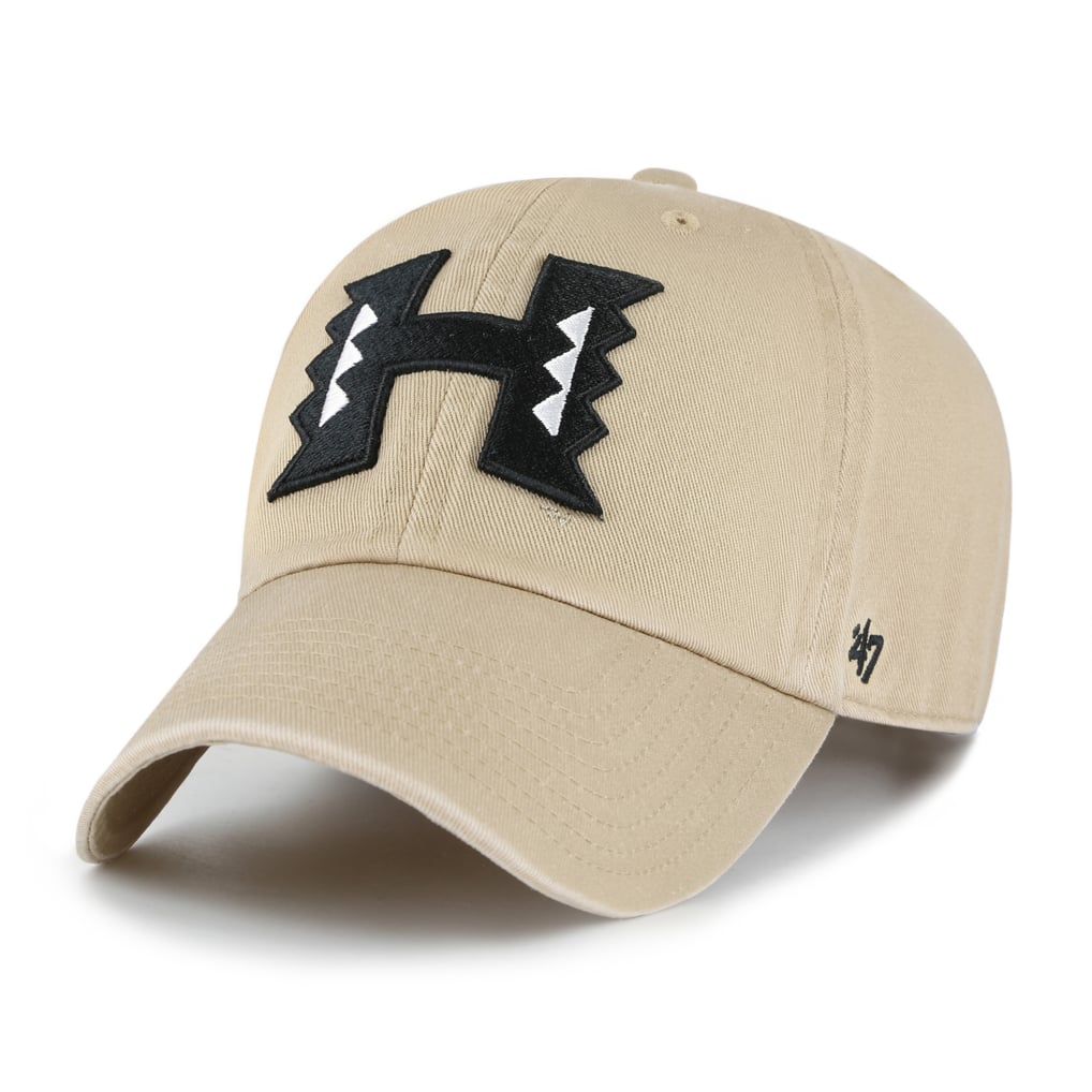 Hawaii Rainbow Warriors '47 Clean Up Adjustable Hat - Khaki