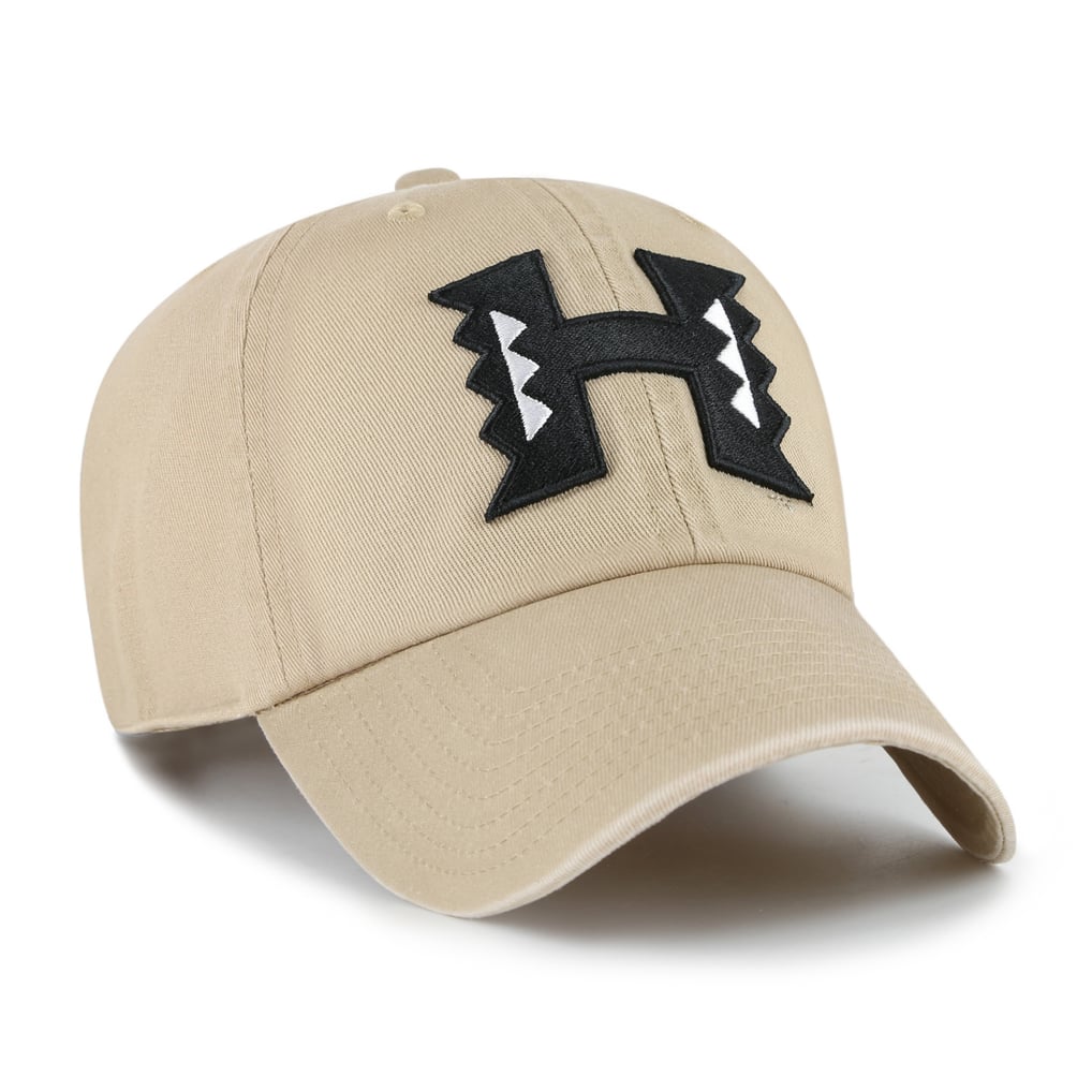 Hawaii Rainbow Warriors '47 Clean Up Adjustable Hat - Khaki