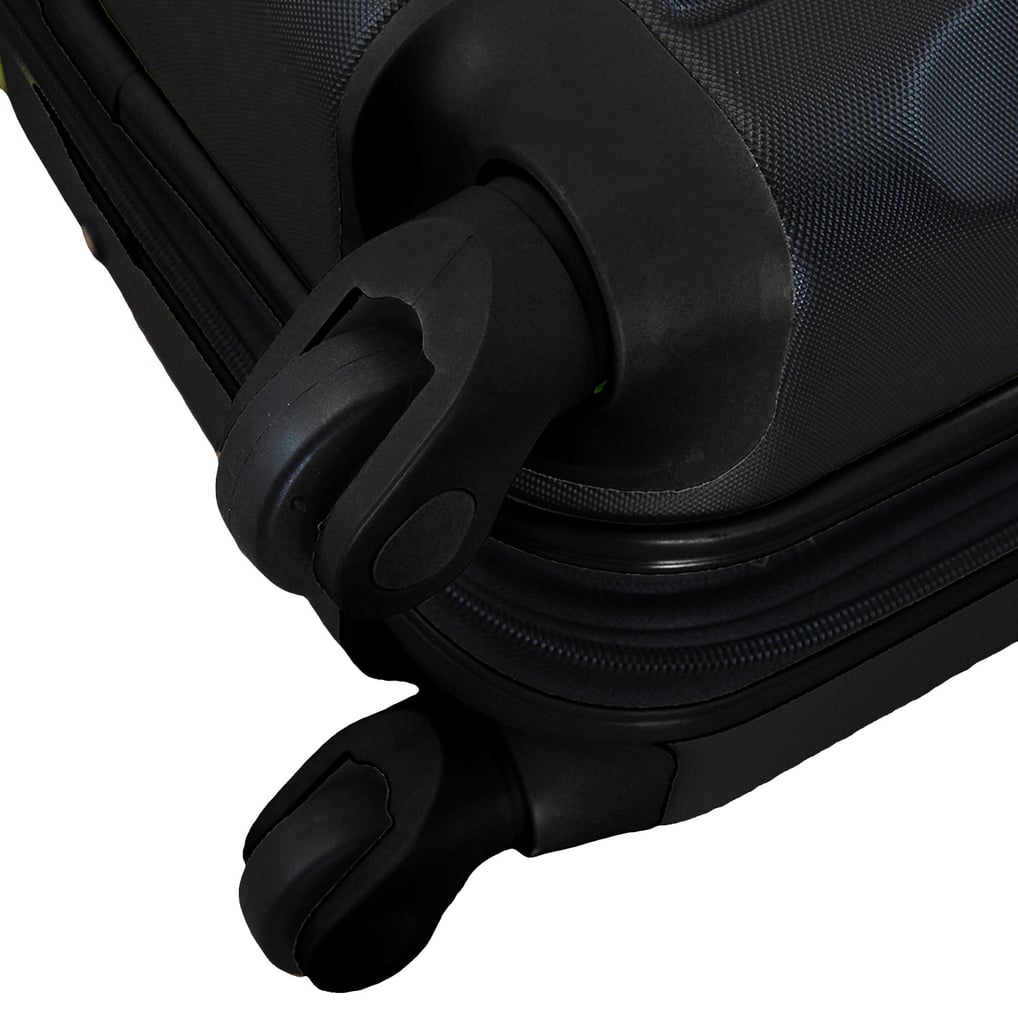 Hawaii Warriors MOJO 21" Hardcase Two-Tone Spinner Carry-On - Black