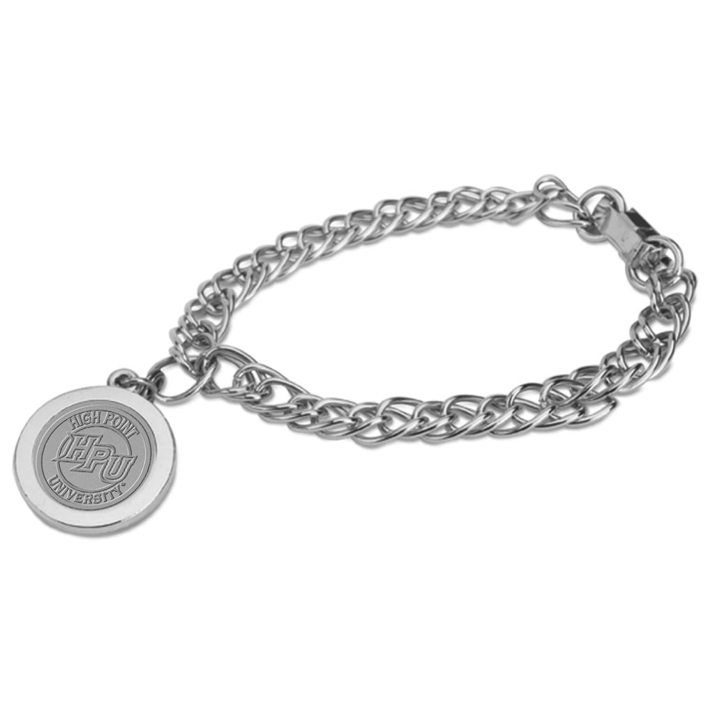 High Point Panthers Women's Charm Bracelet - Silver