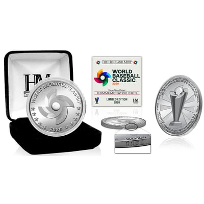 Highland Mint 2026 World Baseball Classic Silver Coin