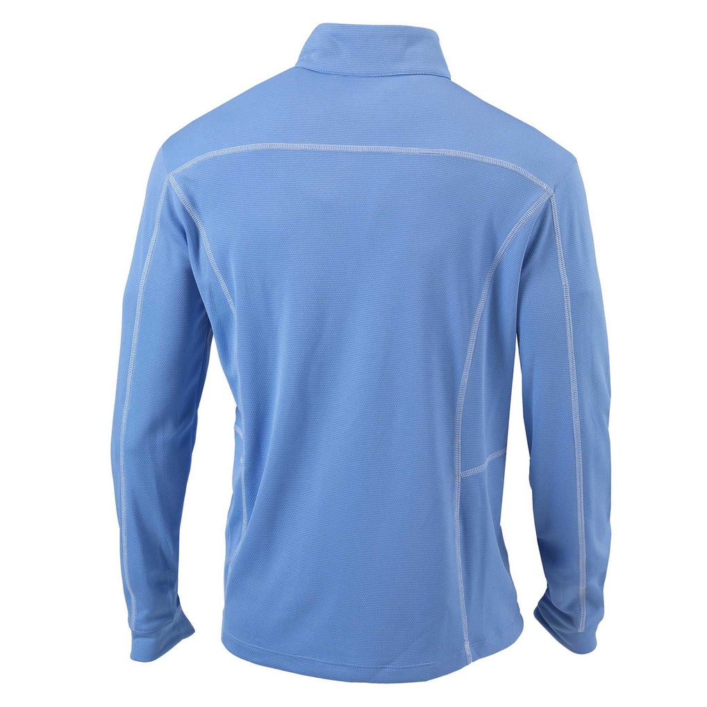  Hillsboro Hops Columbia Omni-Wick Shotgun Quarter-Zip Pullover Top - Light Blue