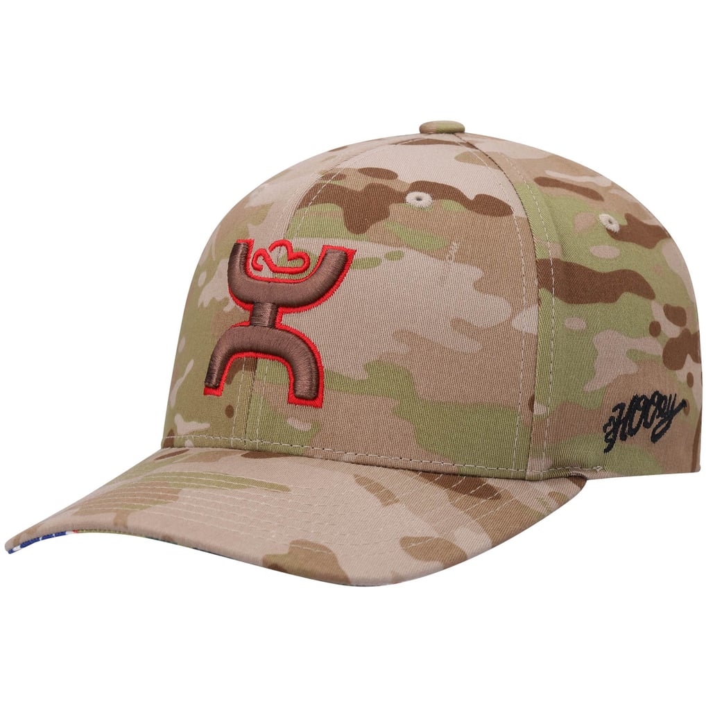 HOOey Chris Kyle Wordmark Flex Hat - Camo