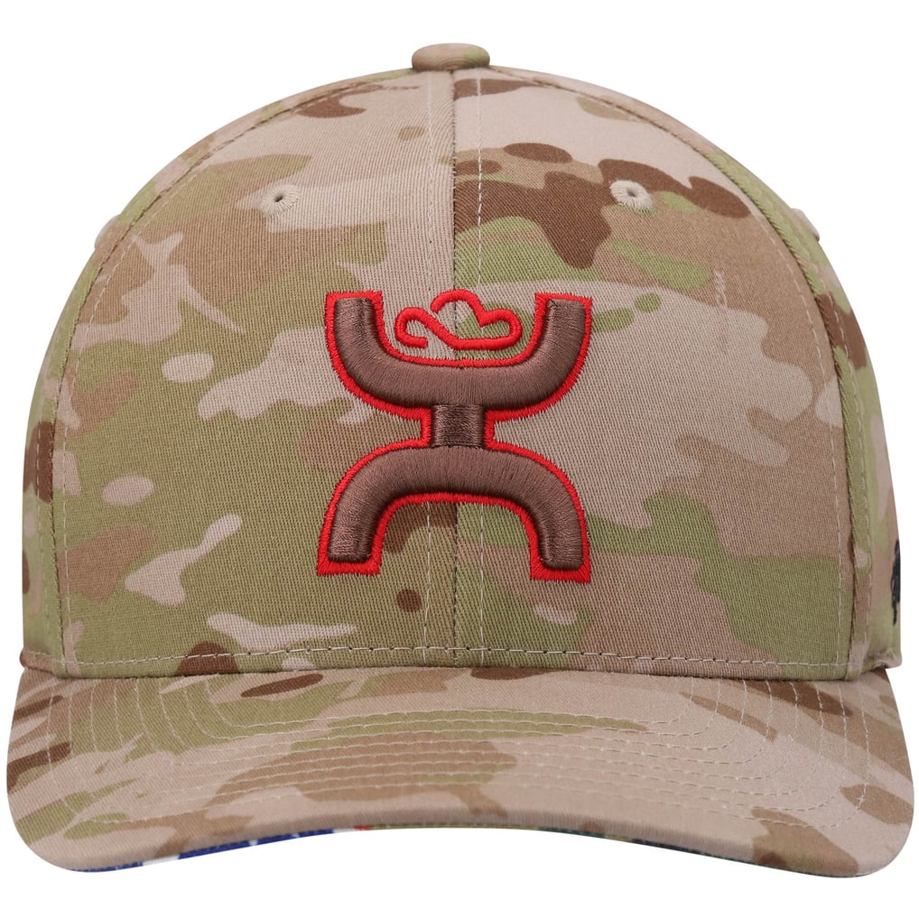 HOOey Chris Kyle Wordmark Flex Hat - Camo