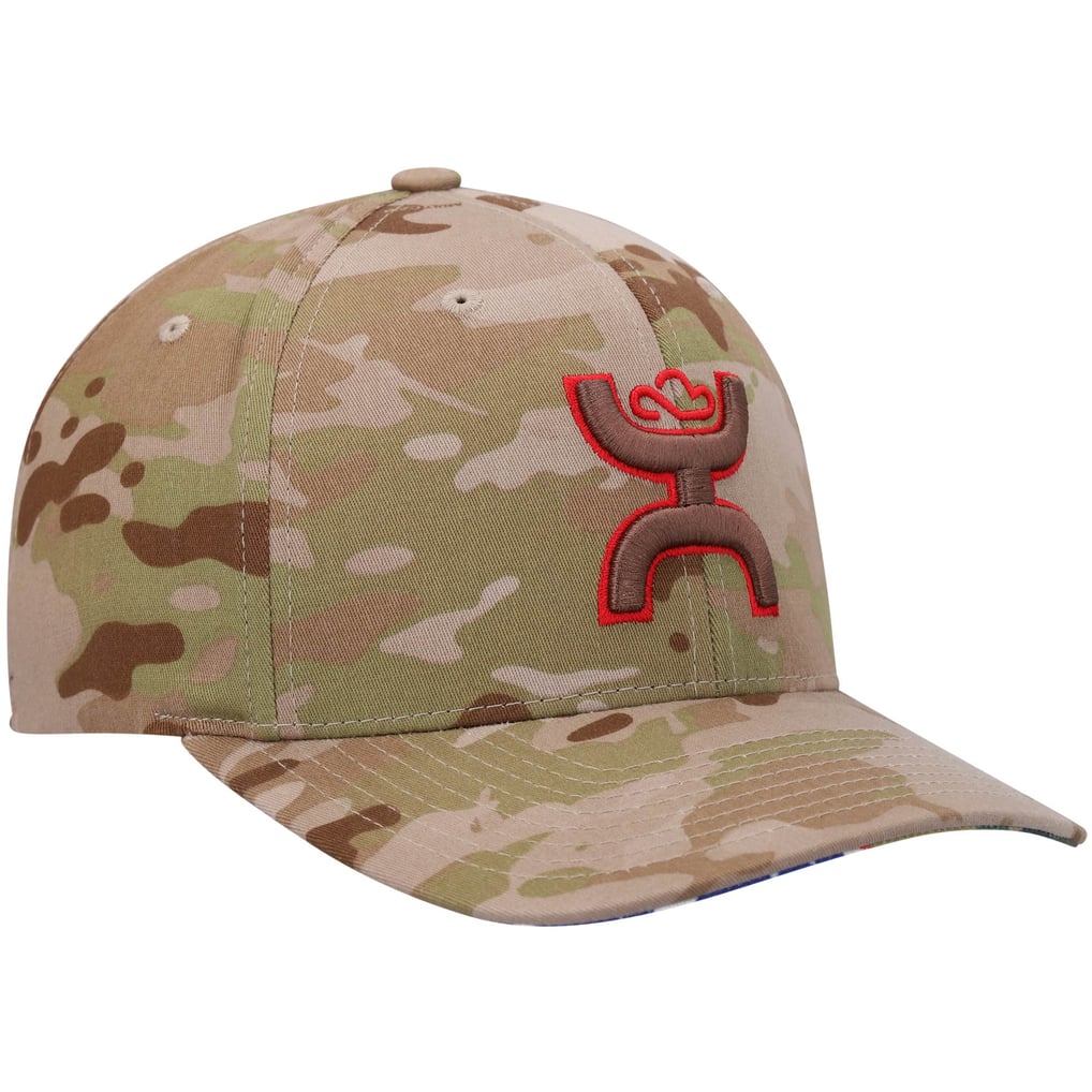 HOOey Chris Kyle Wordmark Flex Hat - Camo