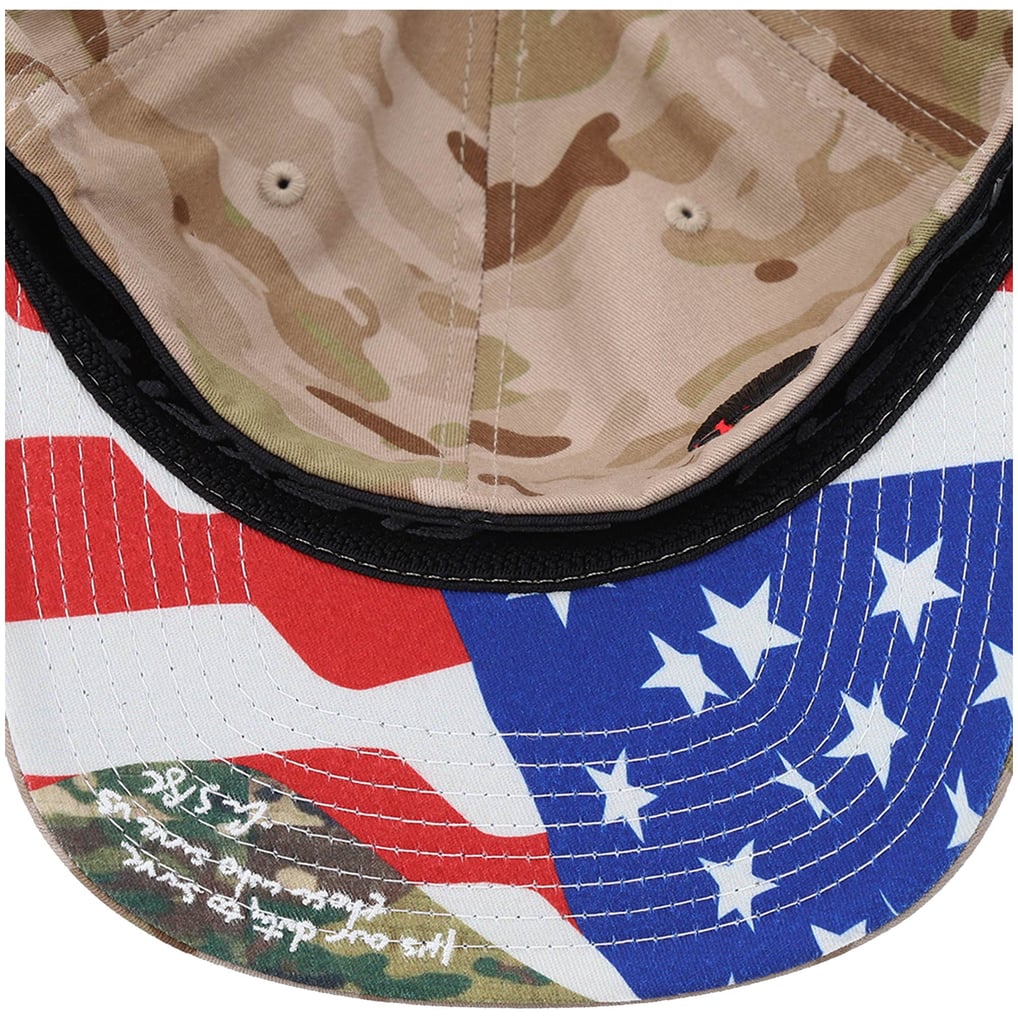 HOOey Chris Kyle Wordmark Flex Hat - Camo