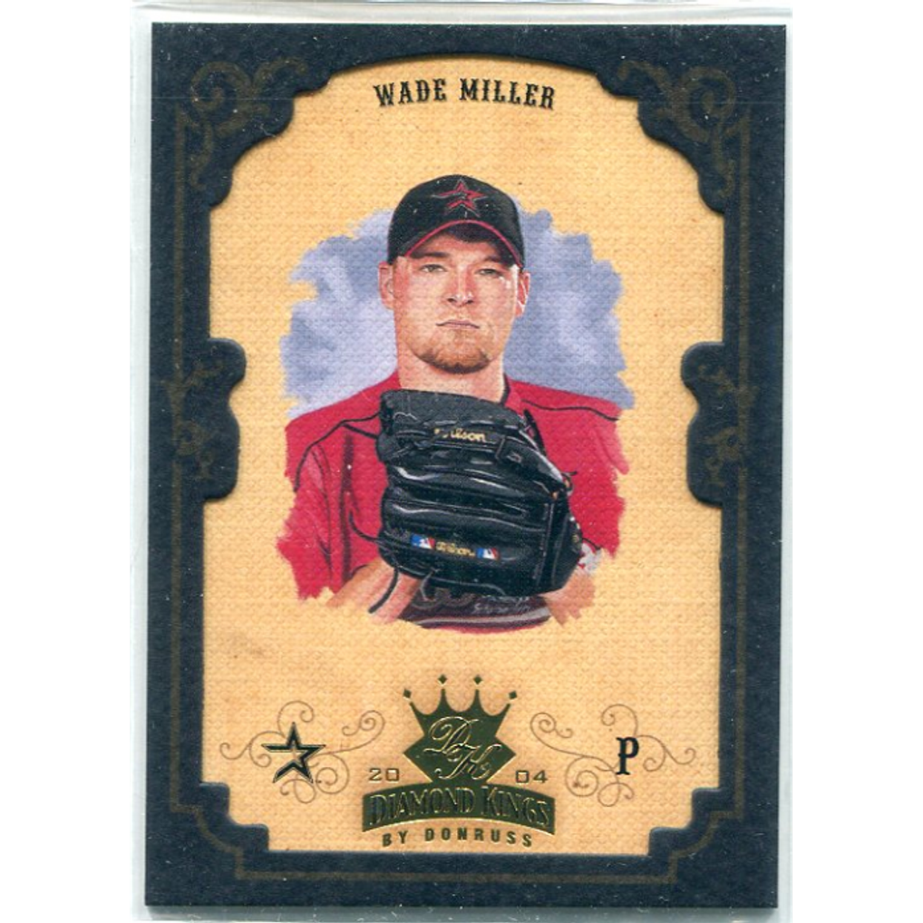 2004 Diamond Kings Framed Gold #83 Wade Miller