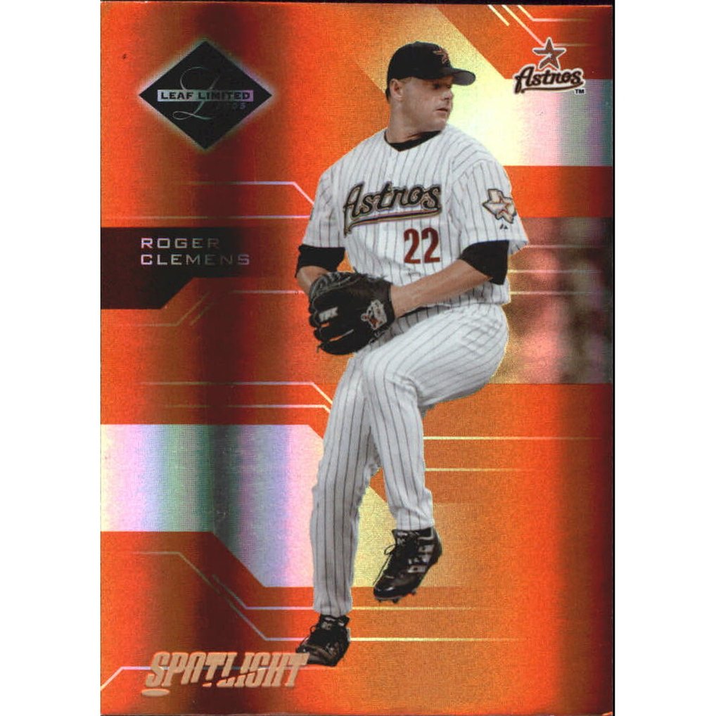 2005 Leaf Limited Bronze Spotlight #1 Roger Clemens H