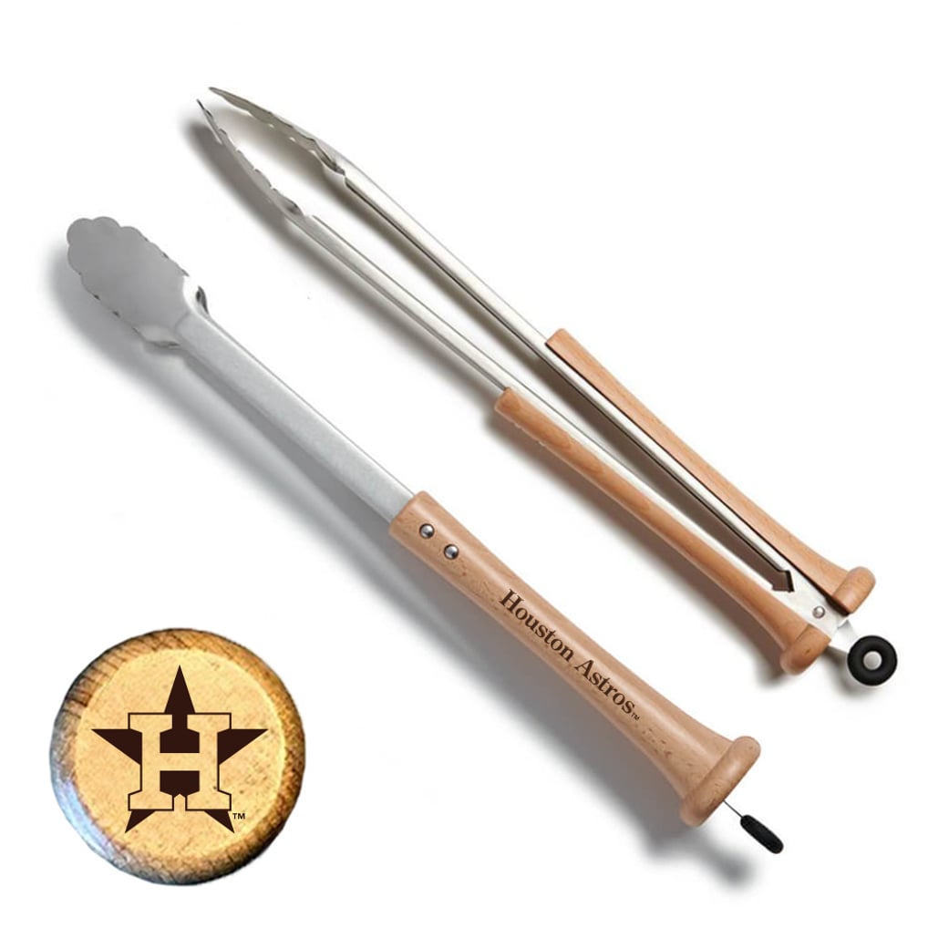 Houston Astros Baseball BBQ Splitfinger Tongs