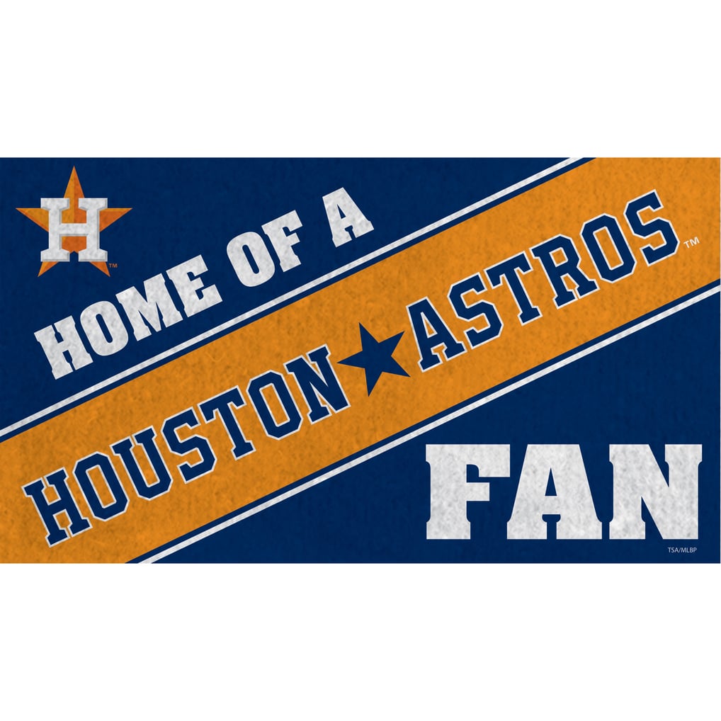 Houston Astros 18" x 30" Team Turf Mat