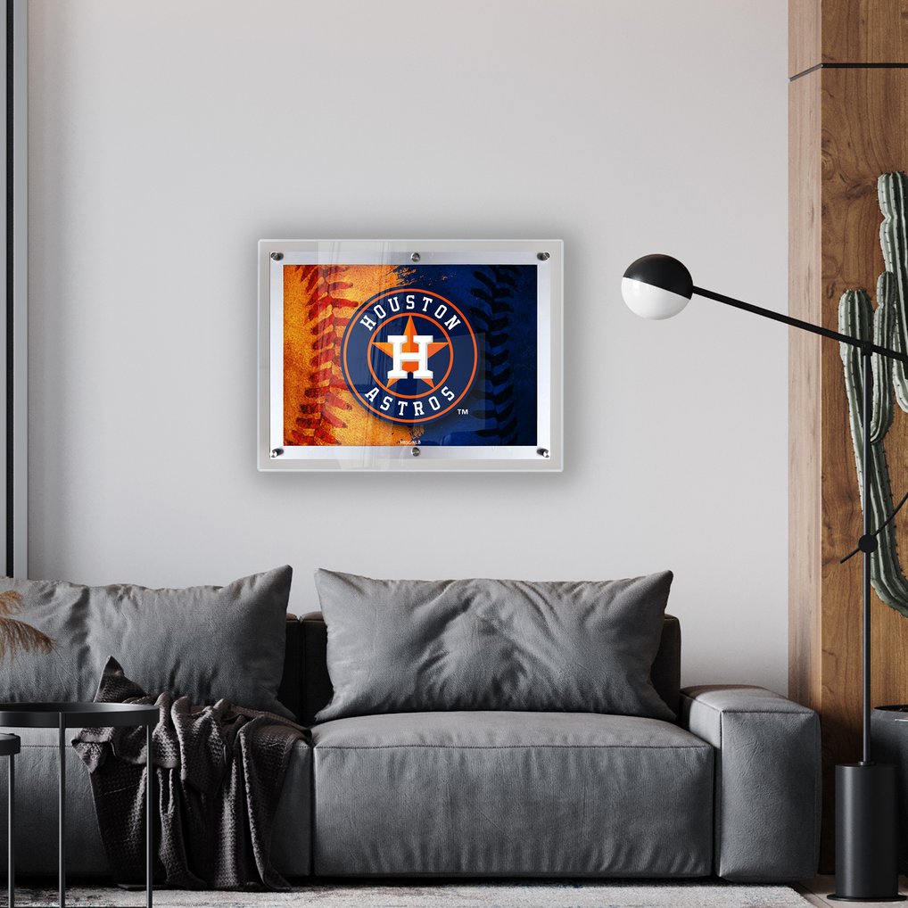 Houston Astros 19" x 14.5" Backlit LED Sign