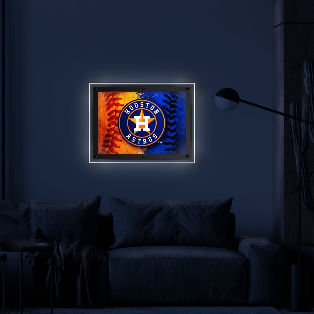 Houston Astros 19" x 14.5" Backlit LED Sign