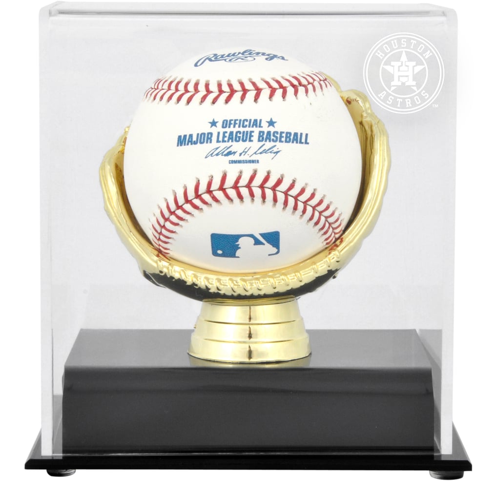 Houston Astros Fanatics Authentic (2013-Present) Gold Glove Single Baseball Logo Display Case