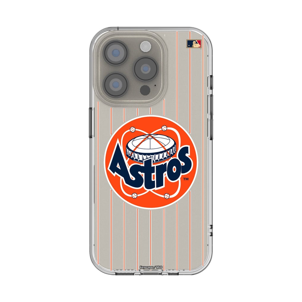 Houston Astros Cooperstown Pinstripe iPhone Clear Case