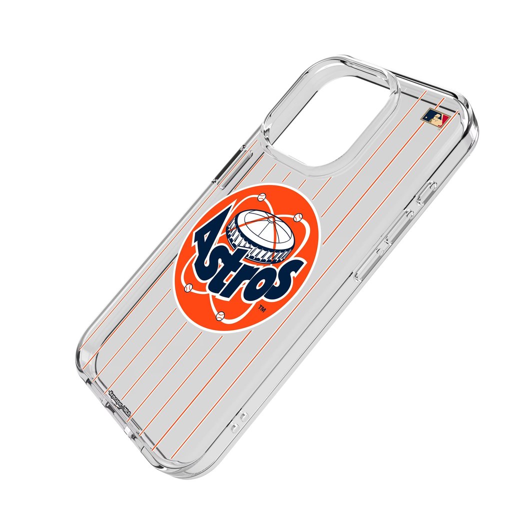 Houston Astros Cooperstown Pinstripe iPhone Clear Case