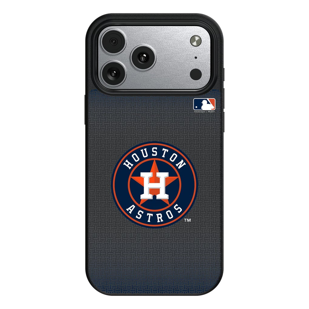 Houston Astros Linen Logo iPhone Magnetic Bump Case