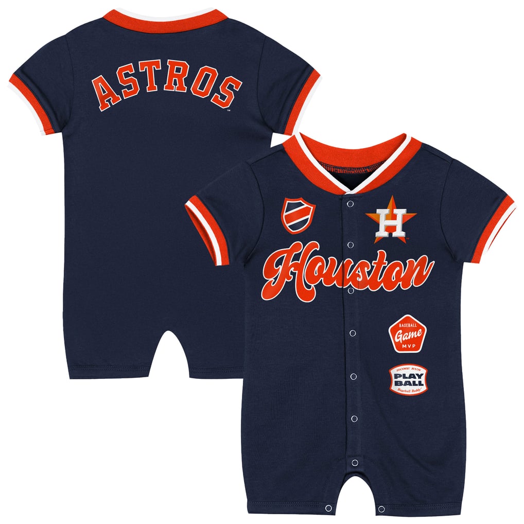Houston Astros Outerstuff Infant Pinch Coverall - Navy