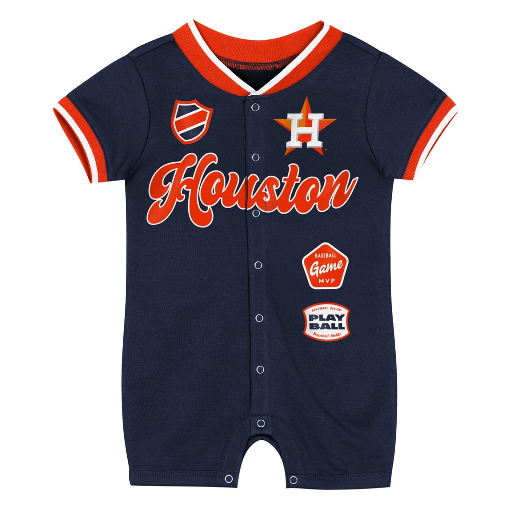Houston Astros Outerstuff Infant Pinch Coverall - Navy