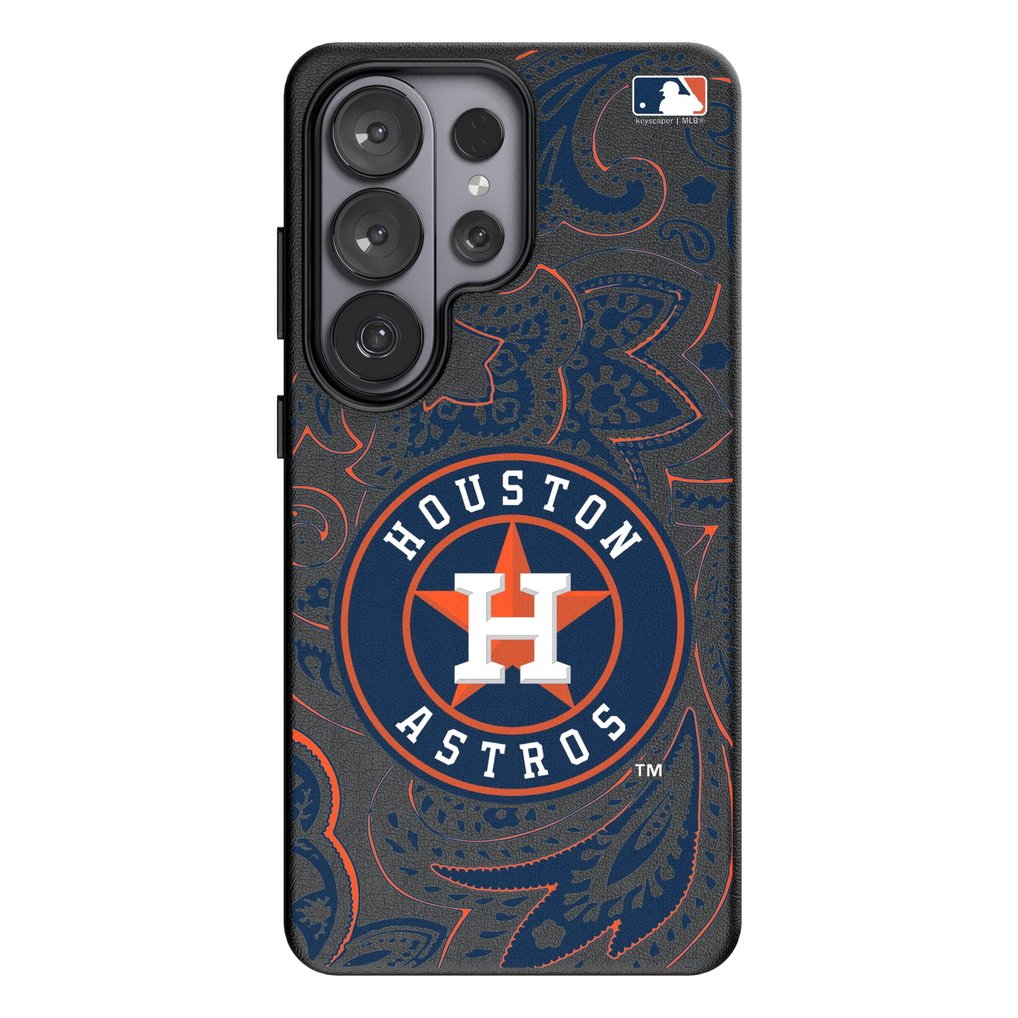 Houston Astros Keyscaper Paisley Galaxy Magnetic Bump Case