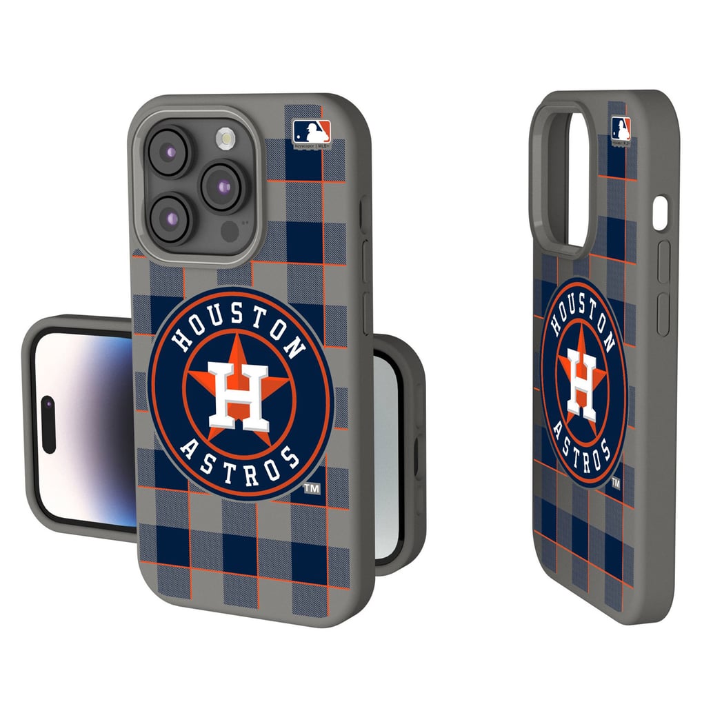 Houston Astros Keyscaper Plaid Soft Touch iPhone Case