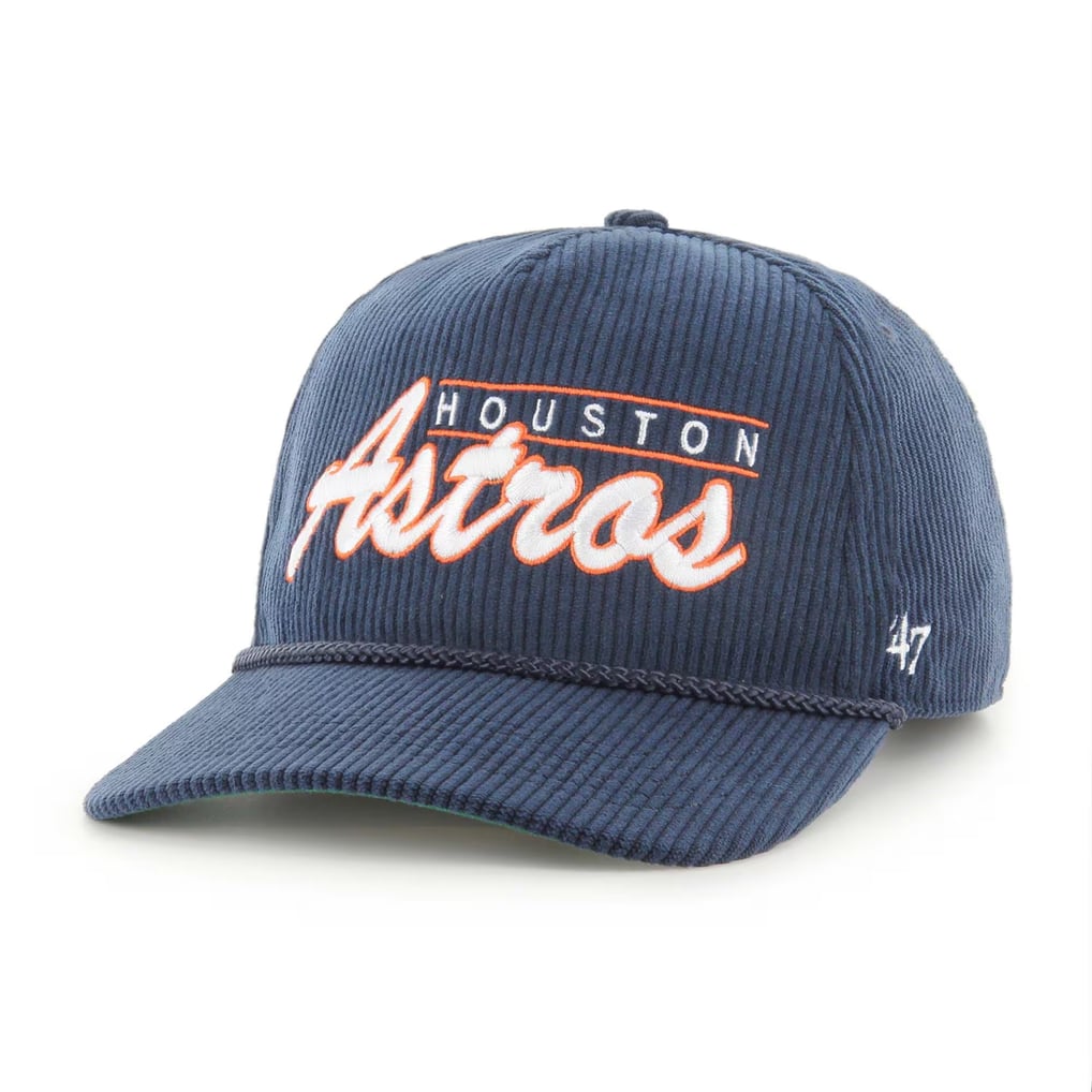 Houston Astros '47 Corduroy Hitch Adjustable Hat - Navy