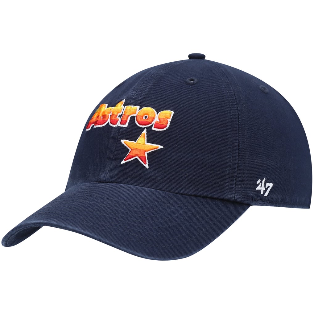 Houston Astros '47 Logo Cooperstown Collection Clean Up Adjustable Hat - Navy