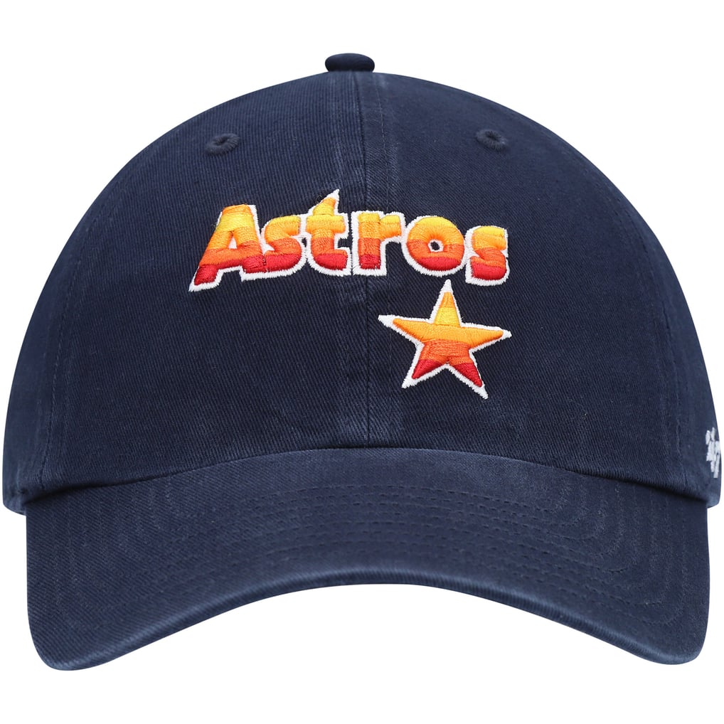 Houston Astros '47 Logo Cooperstown Collection Clean Up Adjustable Hat - Navy