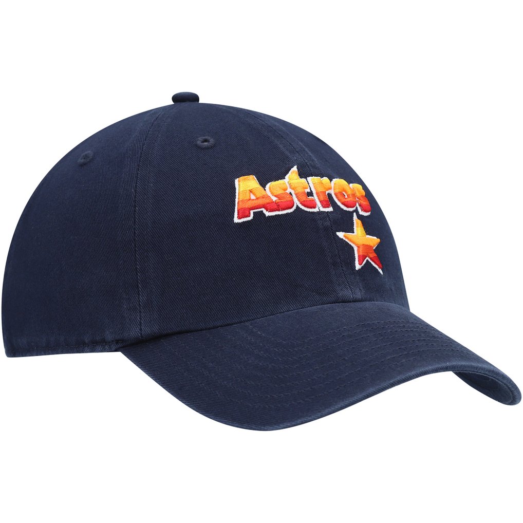 Houston Astros '47 Logo Cooperstown Collection Clean Up Adjustable Hat - Navy