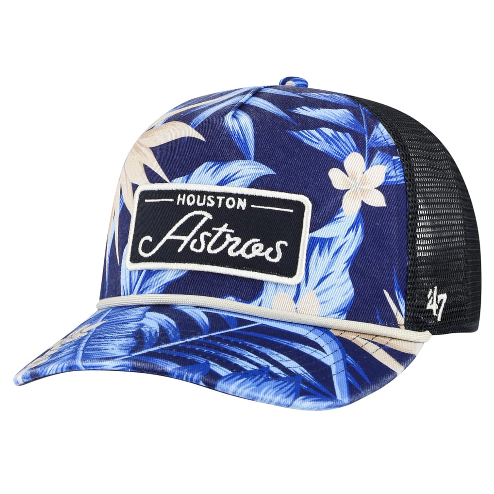 Houston Astros '47 Tropicalia Trucker Hitch Adjustable Hat - Navy