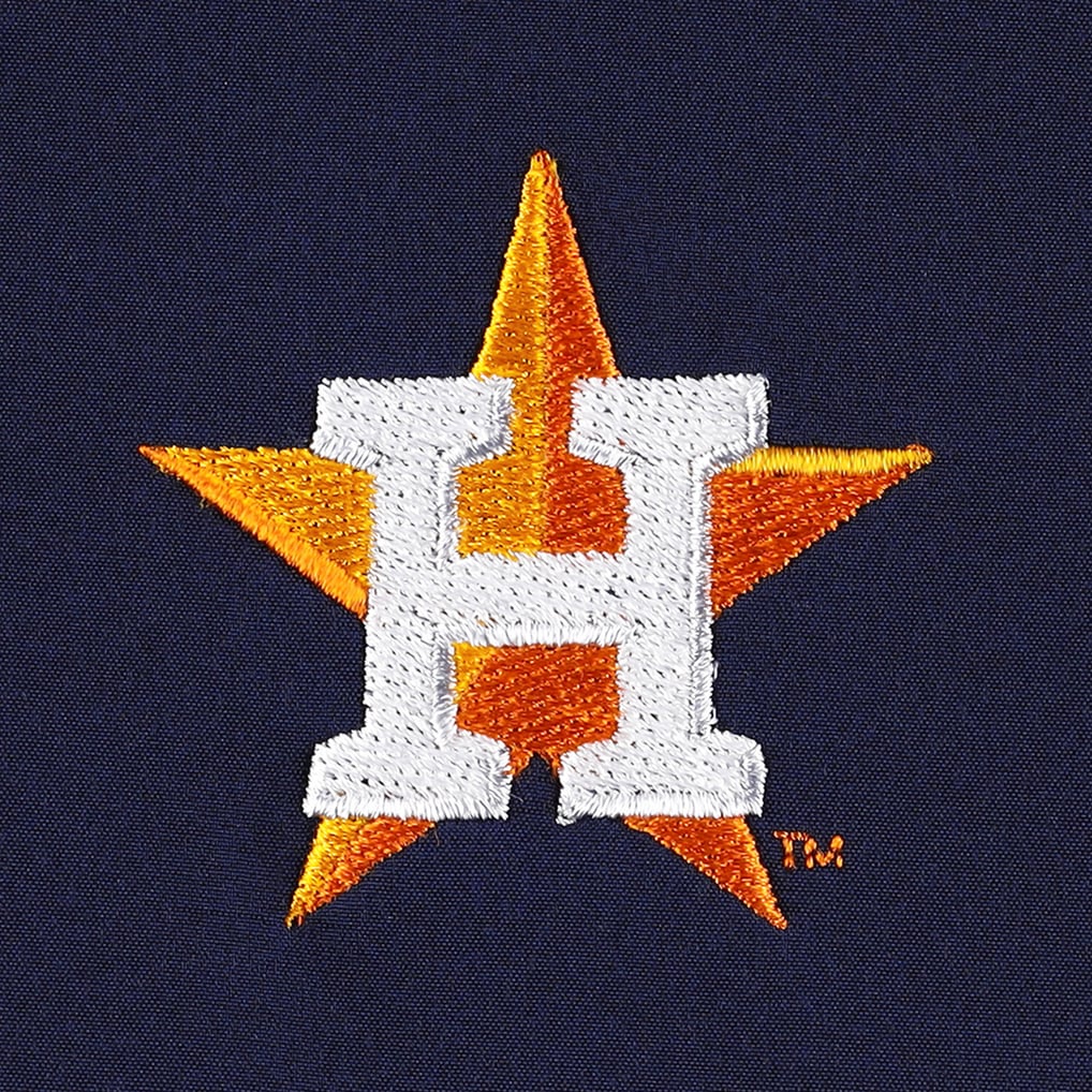 Houston Astros Dunbrooke Alpha Full-Zip Jacket - Navy/Heather Gray
