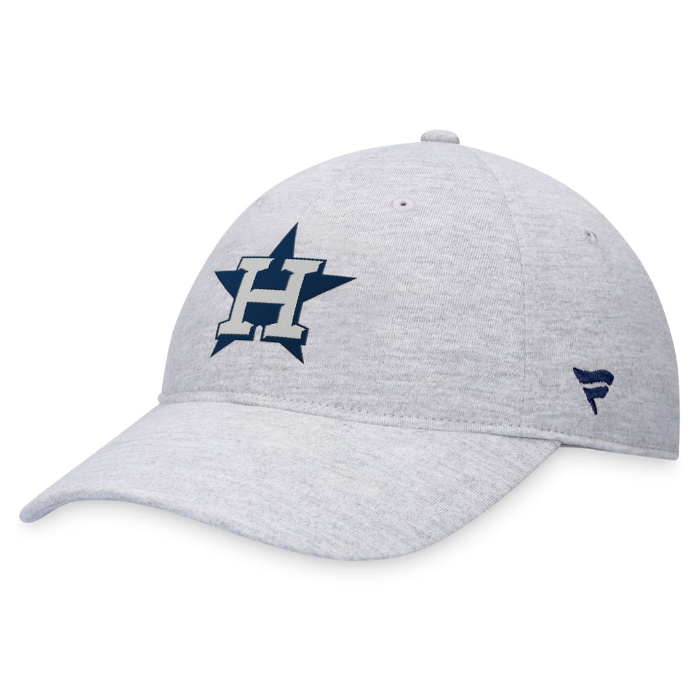 Houston Astros Fanatics Logo Adjustable Hat - Gray
