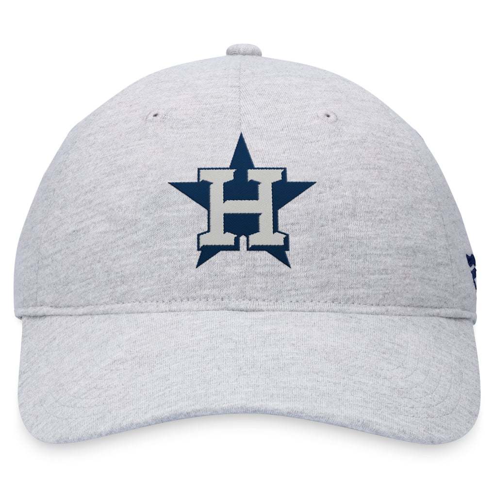 Houston Astros Fanatics Logo Adjustable Hat - Gray