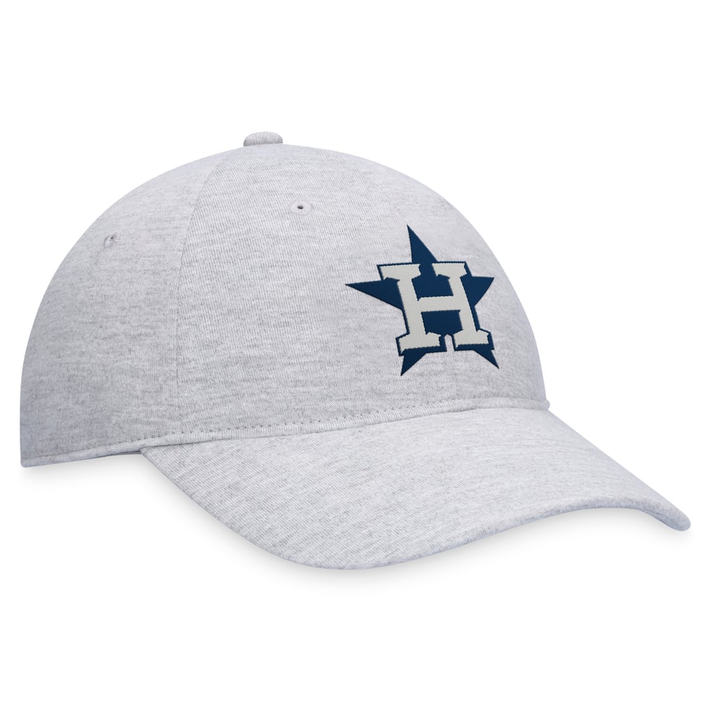 Houston Astros Fanatics Logo Adjustable Hat - Gray