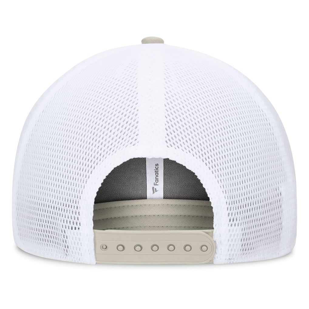 Houston Astros Fanatics A-Frame Trucker Adjustable Hat - Stone