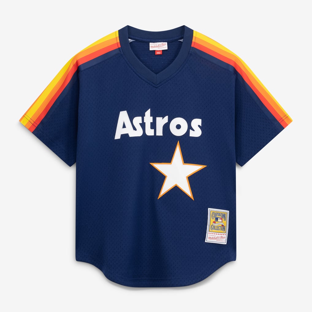 Craig Biggio Houston Astros Mitchell & Ness Authentic Batting Practice Jersey - Navy